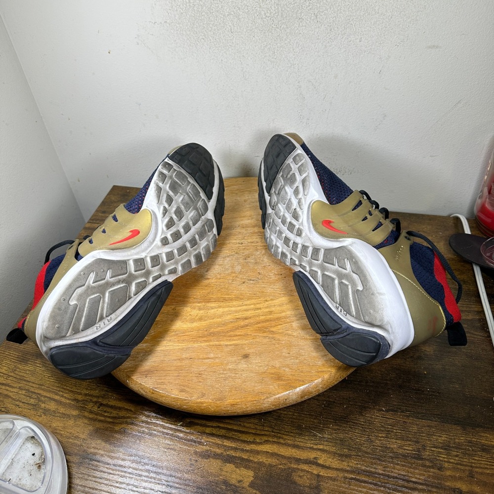 Nike Air Presto Ultra Flyknit USA Olympic Navy Gold Red 835570-406 Mens 13 - Picture 6 of 7